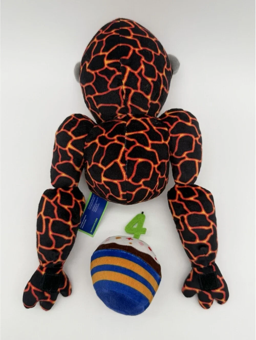 Makeship Gorilla Tag Lava Monke Plush Limited Edition Tagged Monke Plushie NWT